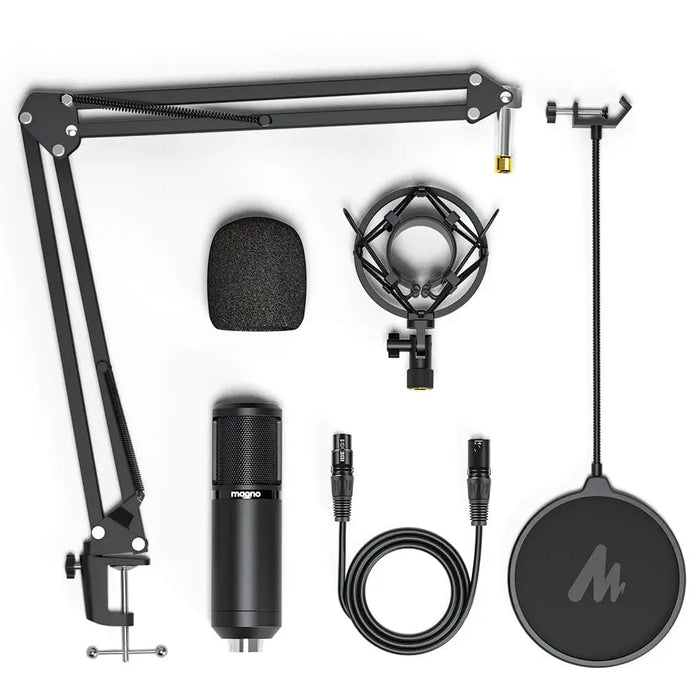 Xlr Condenser Microphone Kit Professional Cardioid Vocal