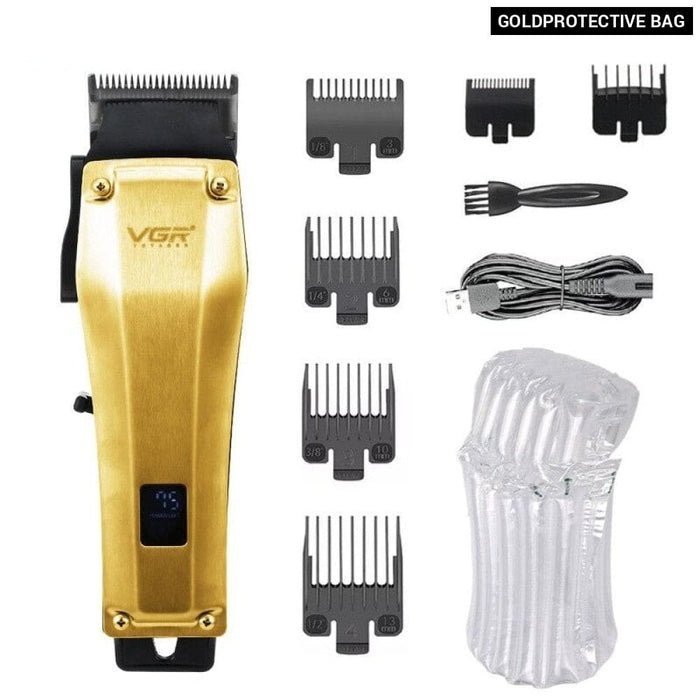 Cord/Cordless Electric Rechargeable Adjustable Hair Trimmer For Men