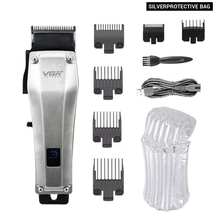 Cord/Cordless Electric Rechargeable Adjustable Hair Trimmer For Men