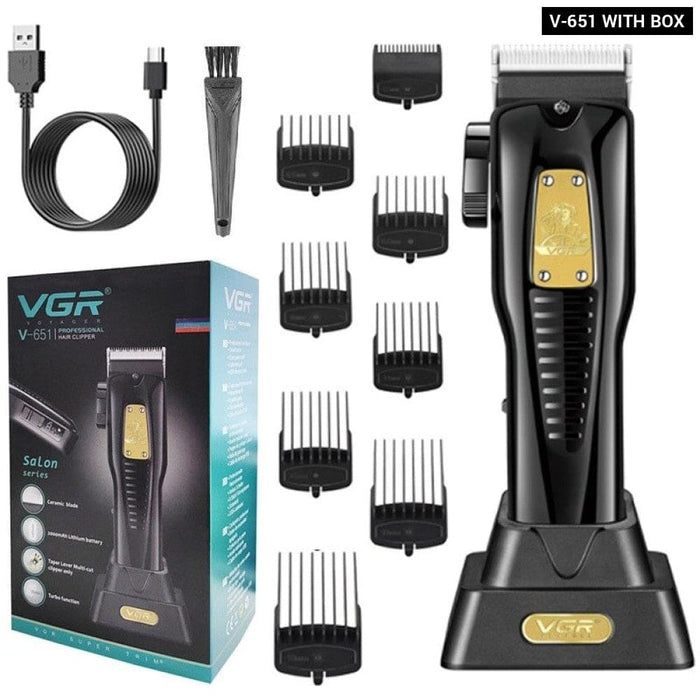 Cord/cordless Electric Rechargeable Barber Hair Trimmer