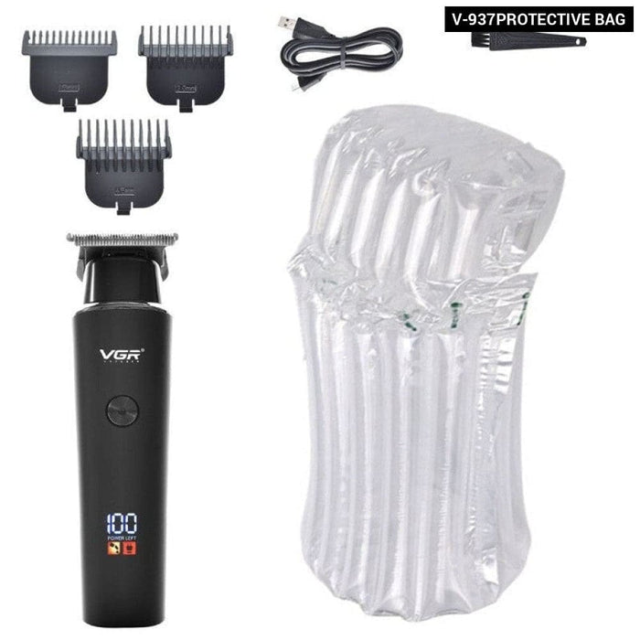 Cordless Usb Rechargeable Hair Clipper Set For Men