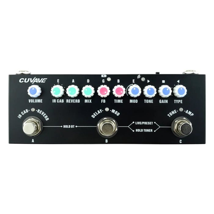 Cube Baby Guitar Multi-Effects Pedal Rechargeable Portable Pedal Delay Reverb For Electric Guitarbassacoustic Guitar