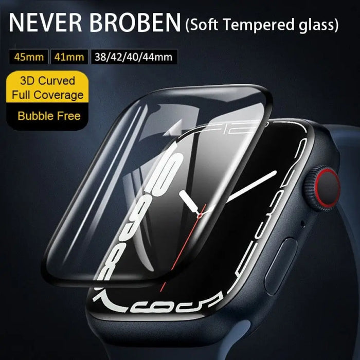 3d Curved Edge Hd Screen Protector Tempered Glass For Apple