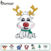 Cute Reindeer Metal Beads For Women 925 Sterling Plated