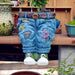 Vibe Geeks Denim Jeans Resin Outdoor Garden Flower Pot