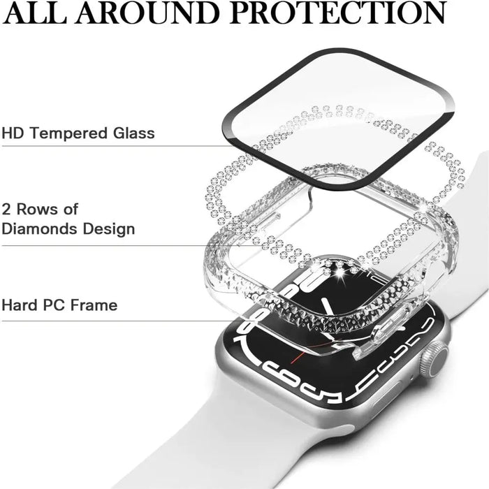 Diamond Bumper Protective Case For Apple Iwatch