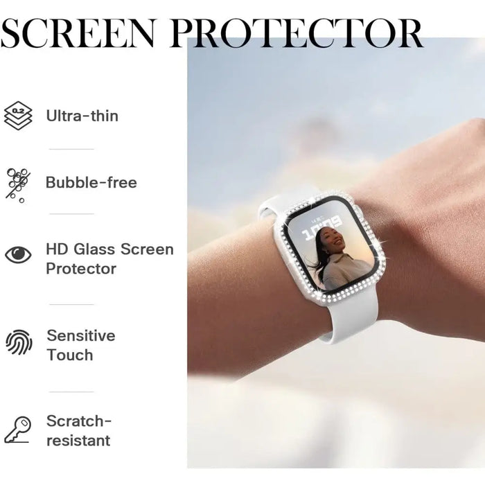 Diamond Bumper Protective Case For Apple Iwatch