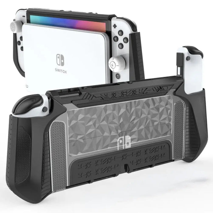 Dockable Tpu & Pc Protective Case Compatible With Nintendo