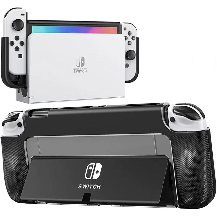 Dockable Tpu & Pc Protective Case Compatible With Nintendo