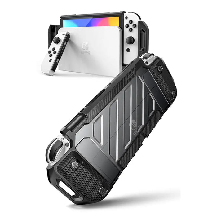 Dockable UB Pro Rugged Protective Case Compatible with Nintendo Switch Console