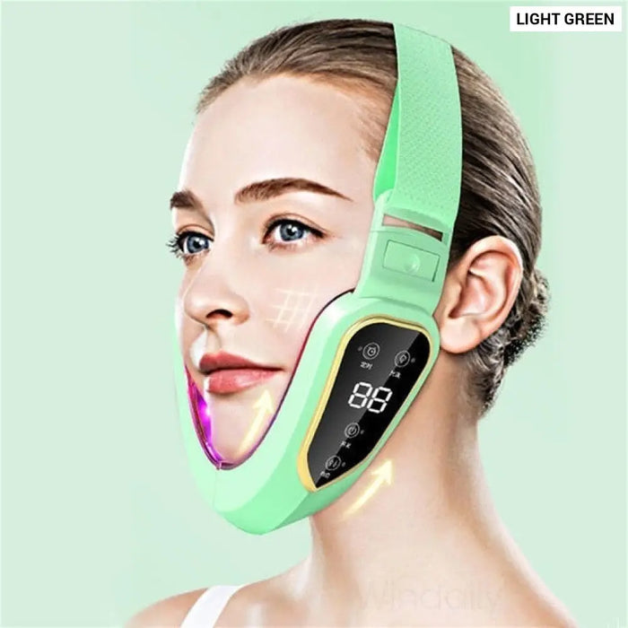 Led Double Chin v Face Shaped Cheek Lifting Vibration