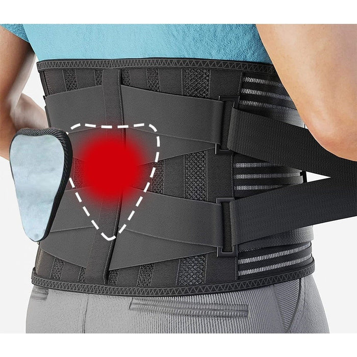 Double Pull Waist Orthopedic Brace Belt For Men Women