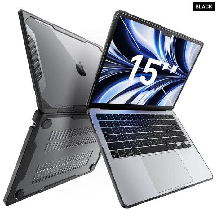 UB Dual Layer Hard Shell Protective Cover for MacBook Air 15" with Touch ID