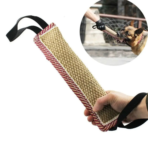 Durable 2 Handle Strong Pull Bite Tug Rope Dog Training Toy