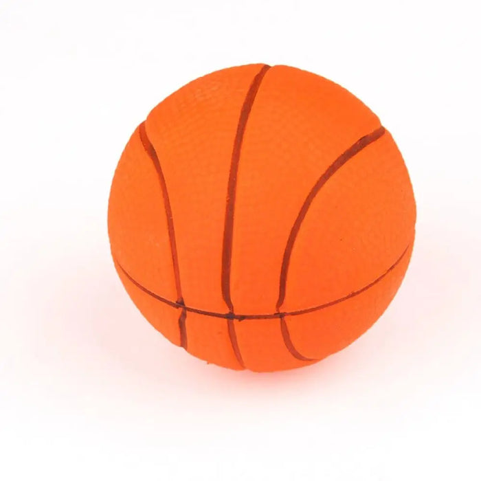 Durable Bouncy Fetch Basketball Chew Ball For Small Medium