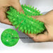 Durable Elastic Teeth Cleaning Squeak Chew Dog Ball Toy