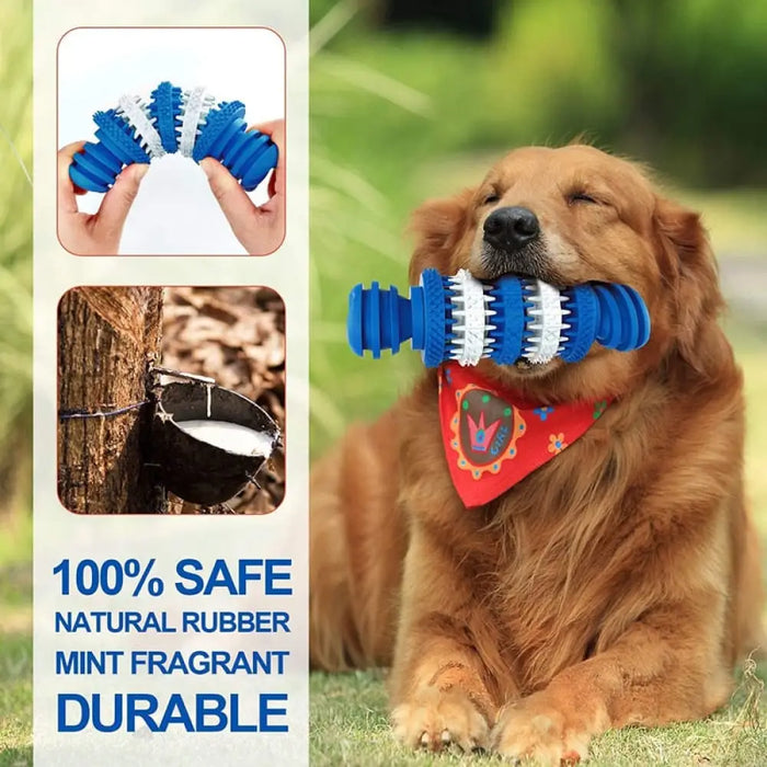 Durable Flexible Natural Rubber Dog Chew Toys For Aggressive