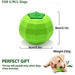 Durable Floatable Squeaky Rubber Dog Chew Ball For