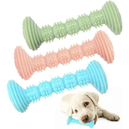 Durable Eco-friendly Dumbbell Shaped Dog Chew Toy For Small