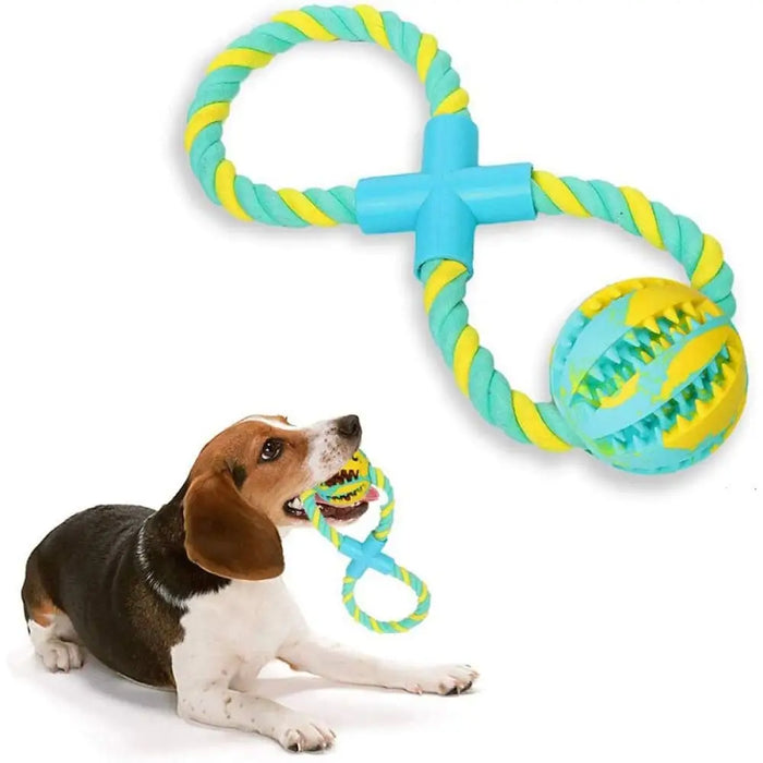 Durable Healthy Teeth Cleaning Rubber Chew Ball Toys