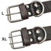 Durable Heavy Duty Leather Control Collar For Medium Large