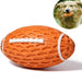 Durable Nontoxic Floatable Squeaky Rubber Chew Ball For Dogs