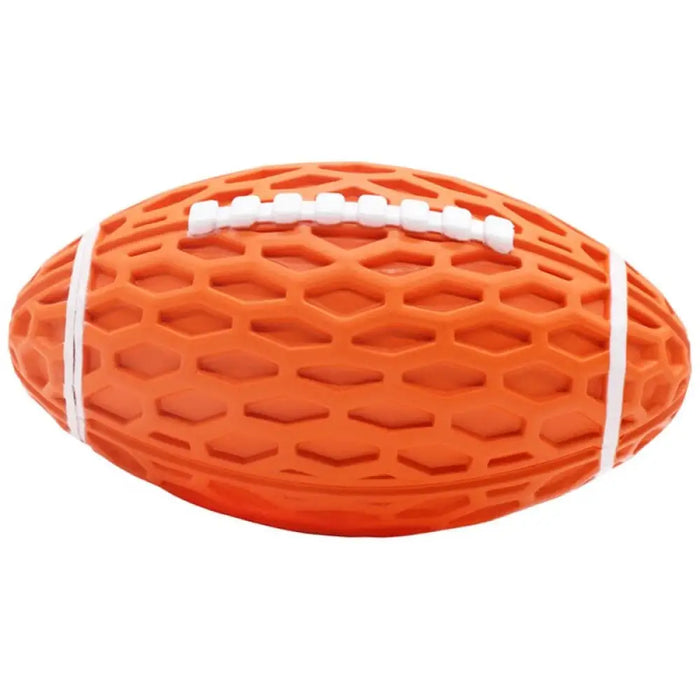 Durable Nontoxic Floatable Squeaky Rubber Chew Ball For Dogs