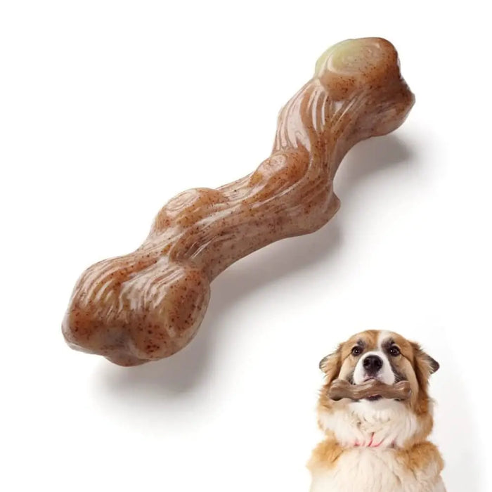 Durable Nylon Beef Flavor Dog Toy For Aggressive Chewers