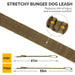 Durable Nylon Soft Padded Military Bungee Dog Training Leash
