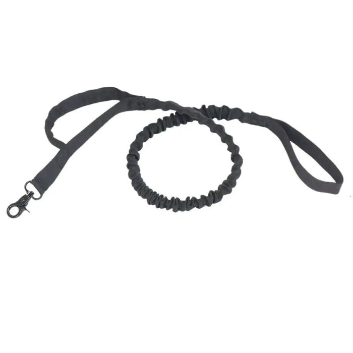 Durable Nylon Soft Padded Military Bungee Dog Training Leash