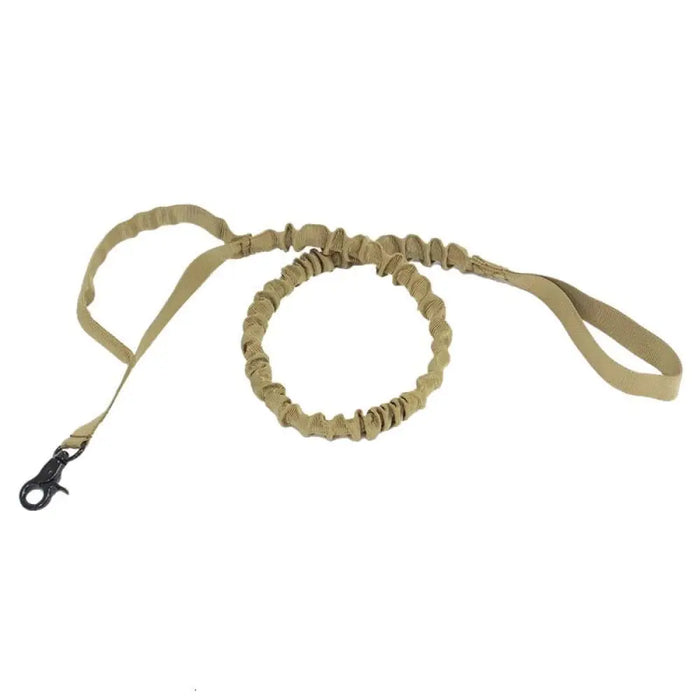 Durable Nylon Soft Padded Military Bungee Dog Training Leash