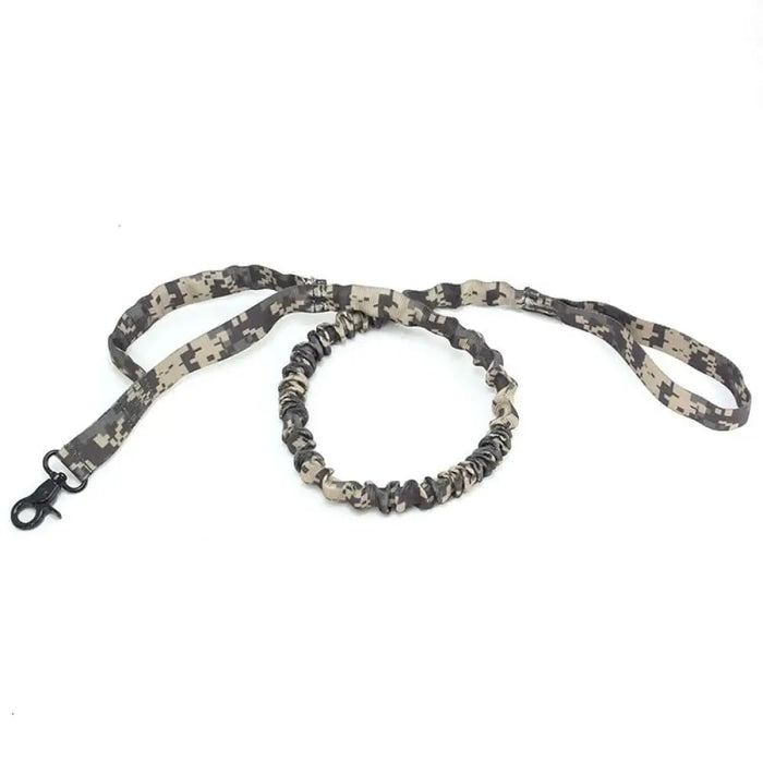 Durable Nylon Soft Padded Military Bungee Dog Training Leash