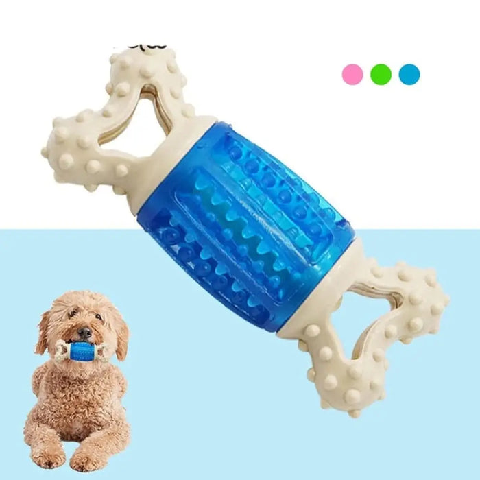 Durable Squeaky Food Dispensing Dog Chew Bone