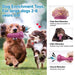 Durable Non-toxic Teeth Cleaning Treat Dispensing Dog Toy