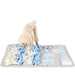 Durable Washable Nosework Snuffle Feeding Mat For Stress