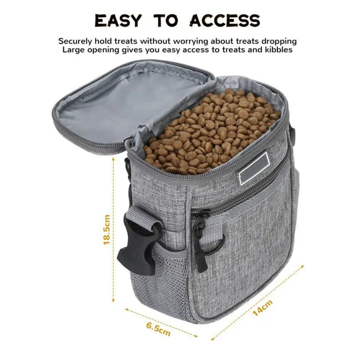 Durable Waterproof Adjustable Built-in Poop & Treat Dog