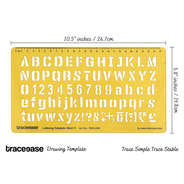 Alphabet Lettering Stencil Alphabet templates Drafting Tools English Letter and Number Stencils