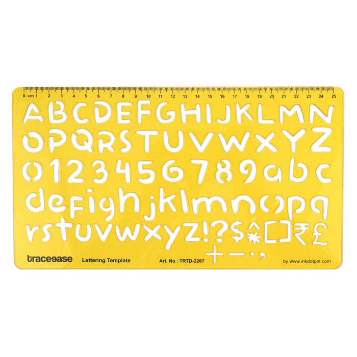 Alphabet Lettering Template Drafting Tools Number Alphabet Lower and  Upper Case Letter Stencils