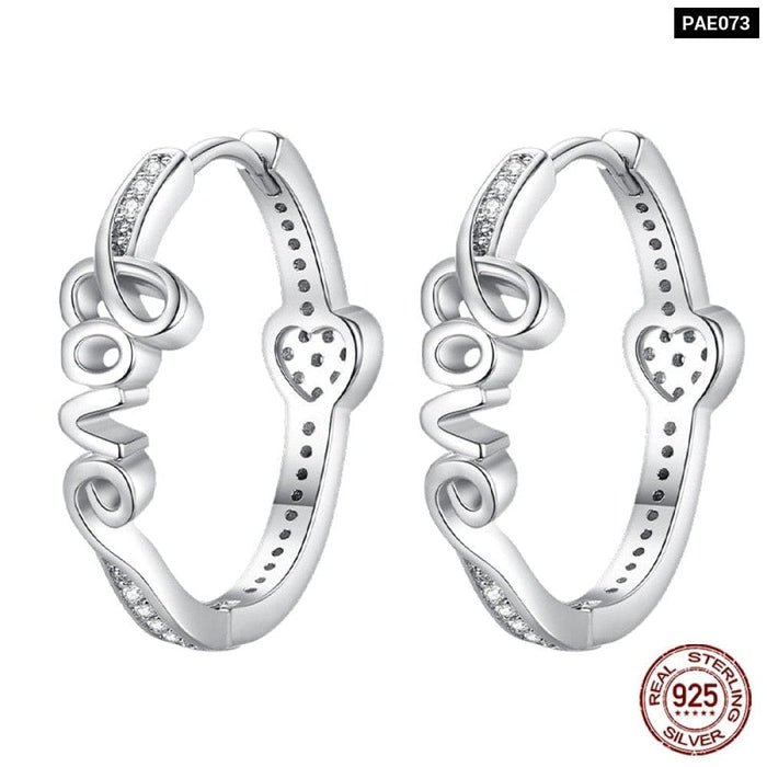 Earrings For Women Silver 925 Fashion Shell Pearl Cubic