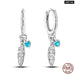 Earrings For Women Silver 925 Fashion Shell Pearl Cubic