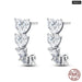 Earrings For Women Silver 925 Fashion Shell Pearl Cubic