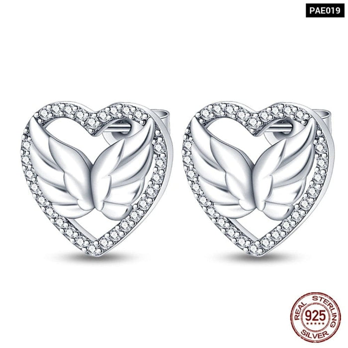 Earrings For Women Silver 925 Fashion Shell Pearl Cubic