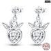 Earrings For Women Silver 925 Fashion Shell Pearl Cubic