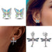 Earrings For Women Silver 925 Fashion Shell Pearl Cubic