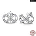 Earrings For Women Silver 925 Fashion Shell Pearl Cubic