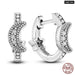 Earrings For Women Silver 925 Fashion Shell Pearl Cubic