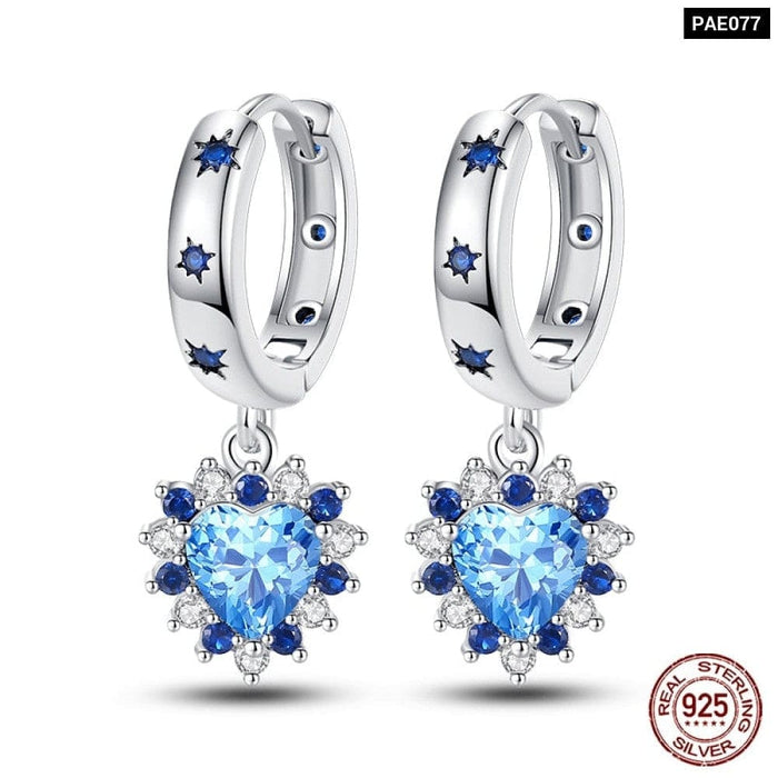 Earrings For Women Silver 925 Fashion Shell Pearl Cubic