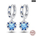 Earrings For Women Silver 925 Fashion Shell Pearl Cubic