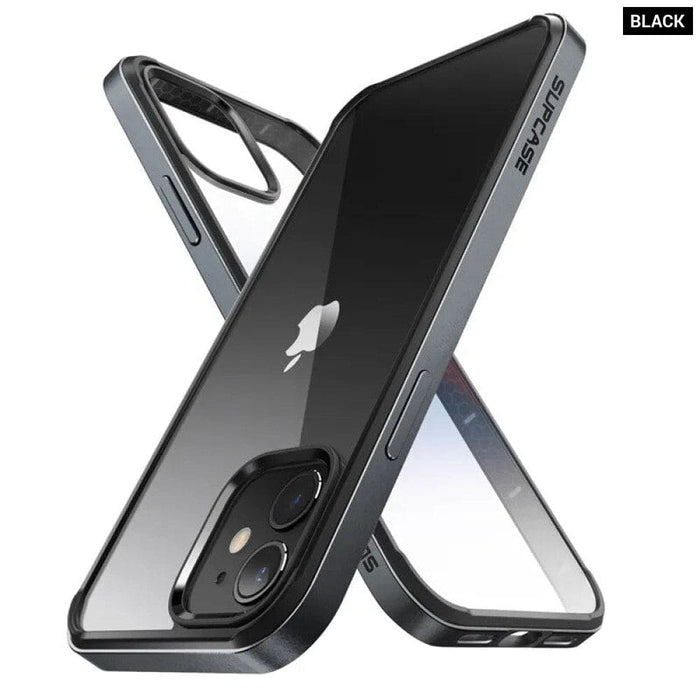 UB Edge Slim Frame Cover with TPU Inner Bumper & Transparent Back Cover For iPhone 11