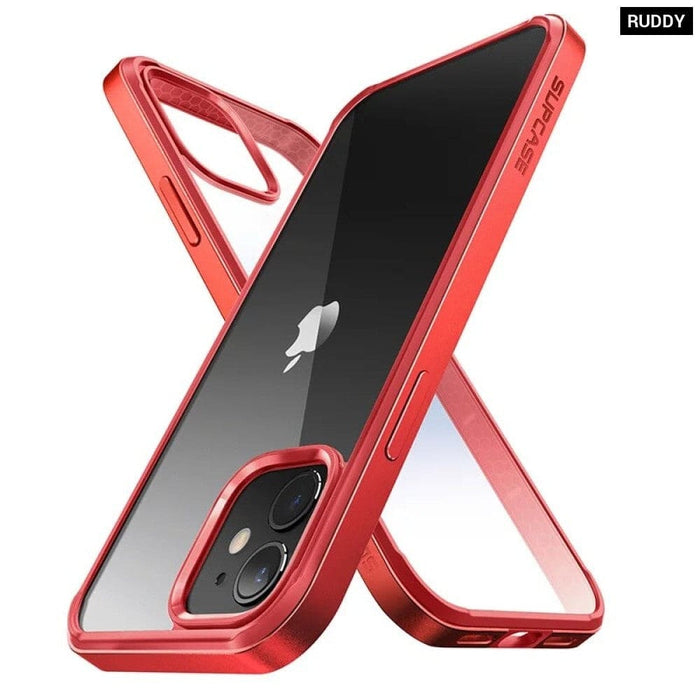 UB Edge Slim Frame Cover with TPU Inner Bumper & Transparent Back Cover For iPhone 11